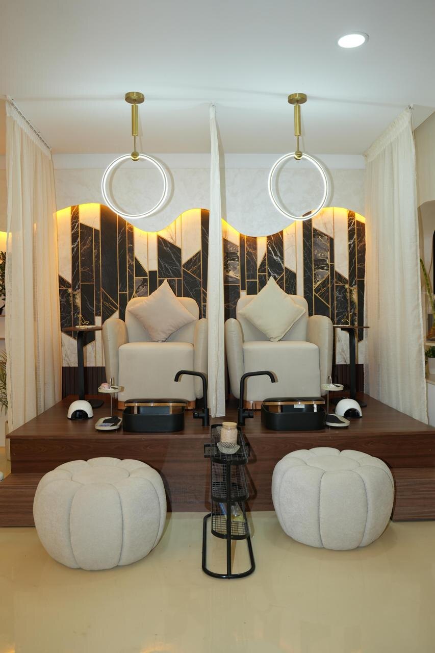 Ambiance feutrée du spa Pristine à Agdal, Rabat